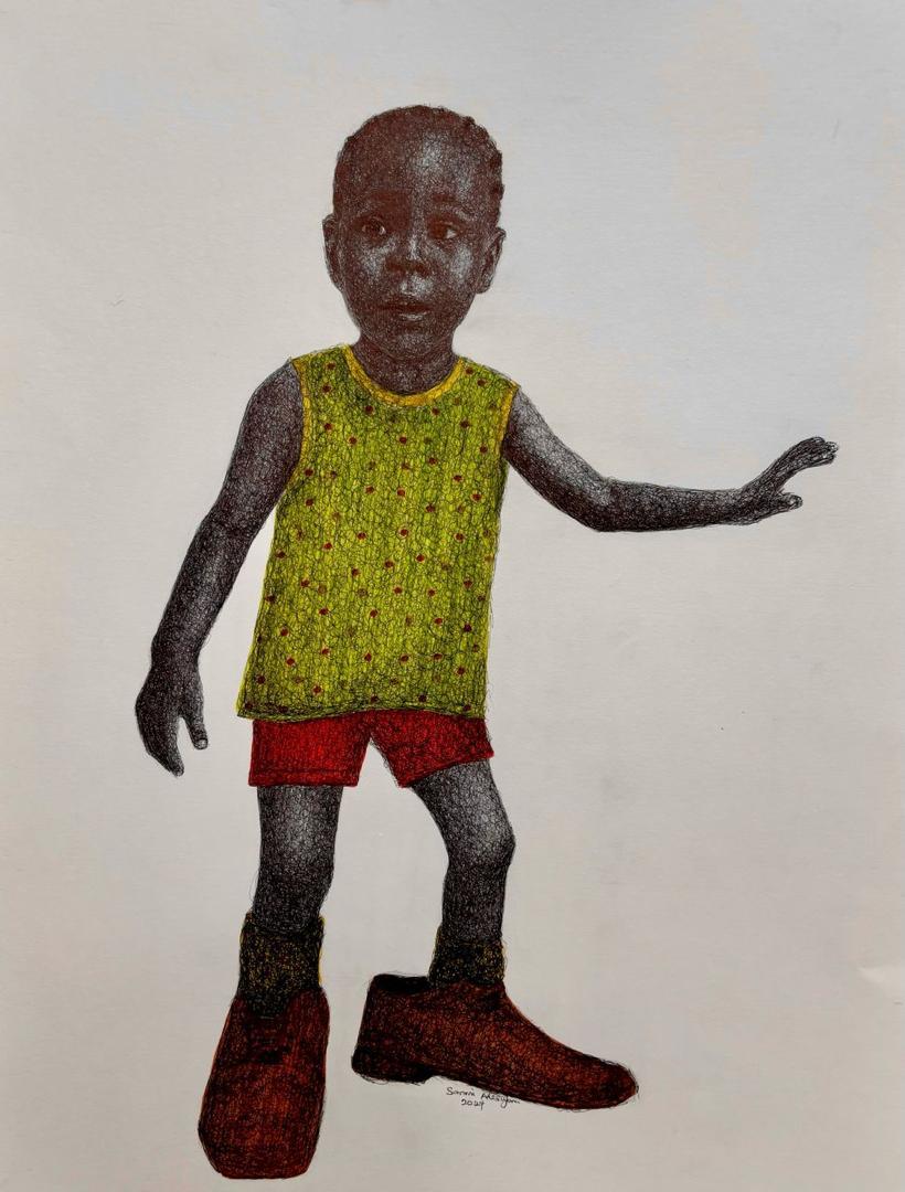 Artwork by Sanmi Adesiyan, supplied image 4; title awaiting confirmation.